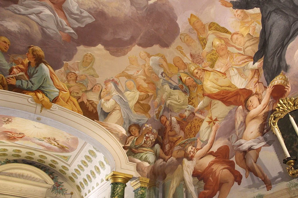 Cappella nuova (ex - camera da letto di cosimo III), Villa medicea della Petraia, Firenze 6